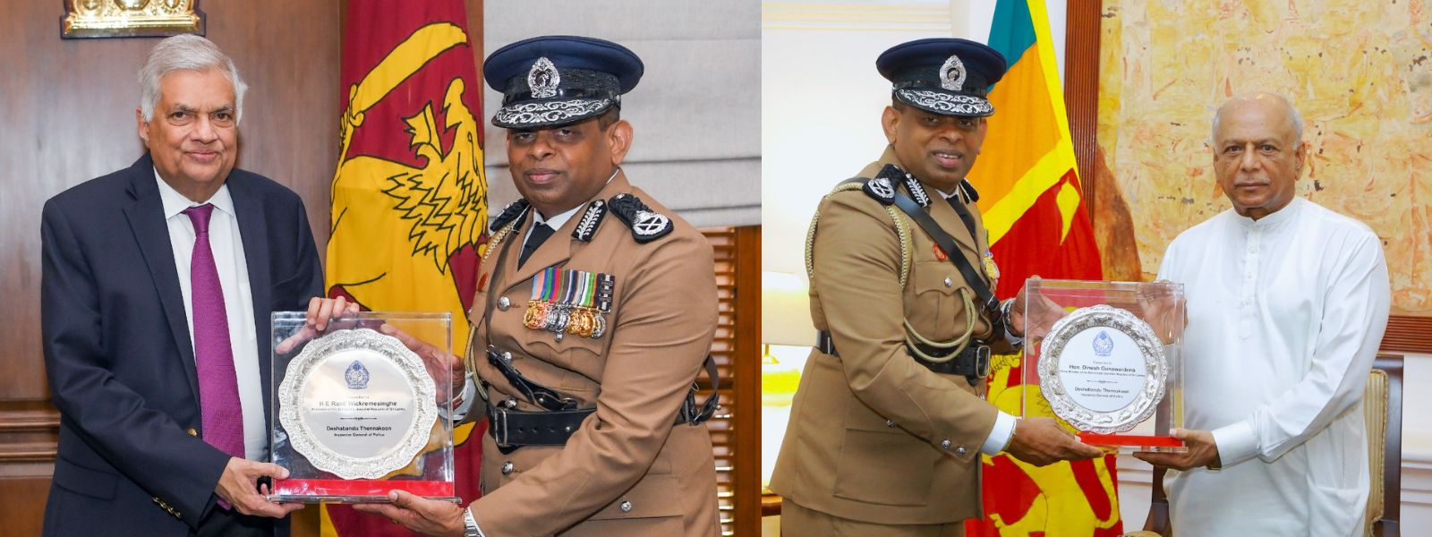 New Police Chief Meets President, PM